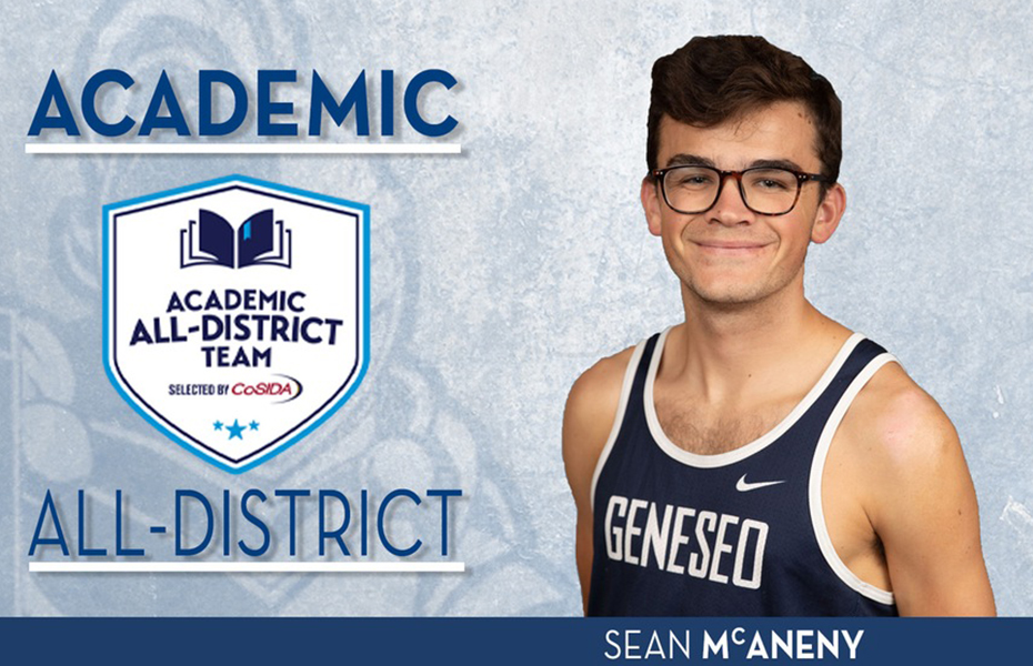 Geneseo's McAneny Named CoSIDA Academic All-District