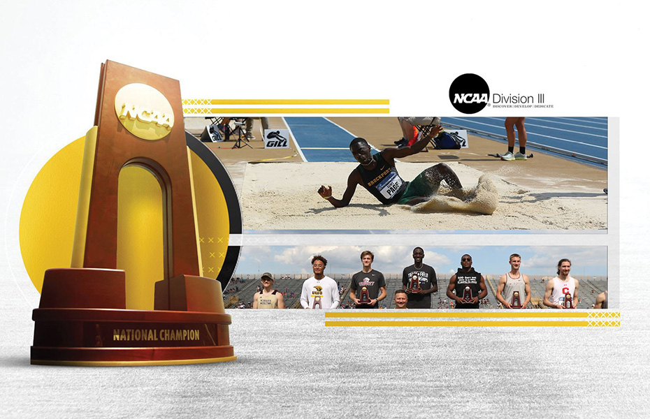 Brockport's Page Wins Long Jump National Title