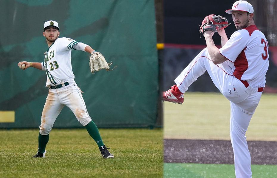 Pastore and Flansburg honored with PrestoSports Basball Weekly Awards