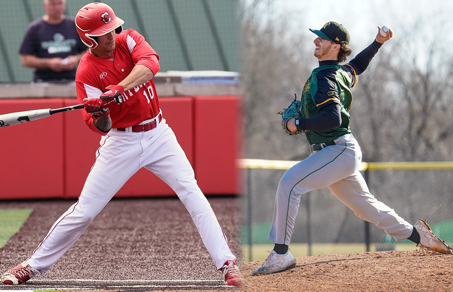 Bruno and Colucci Tabbed SUNYAC Baseball Athletes of the Week