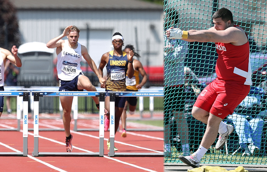 Jensen and Kaires Named Men's Track and Field Athletes of the Week
