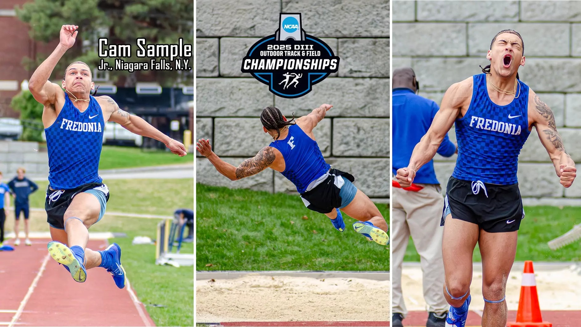 Fredonia's Sample is First Team All American, fourth at Nationals