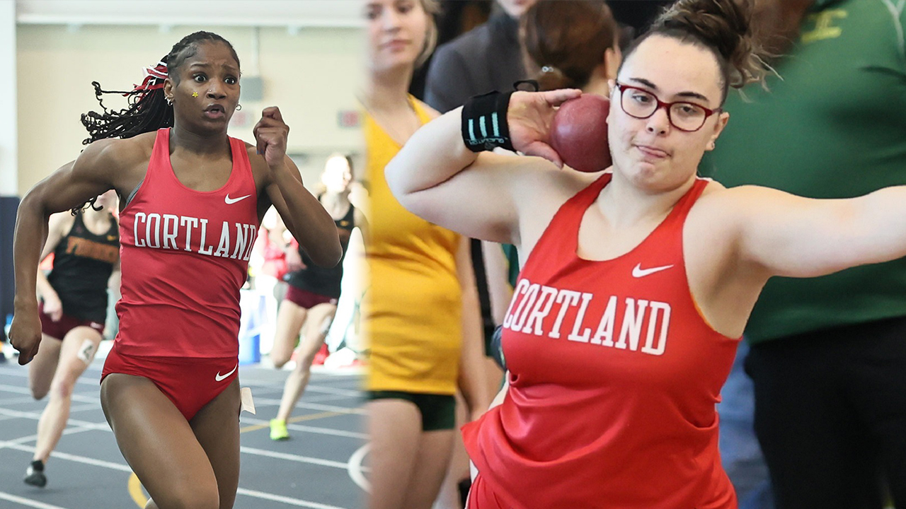Cortland's Pittman and McPeek Earn SUNYAC Women's Track & Field Weekly Honors