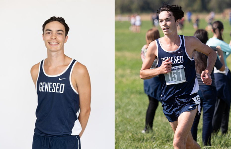 Grossman Named 2021 SUNYAC Men's Cross Country Scholar Athlete of the Year