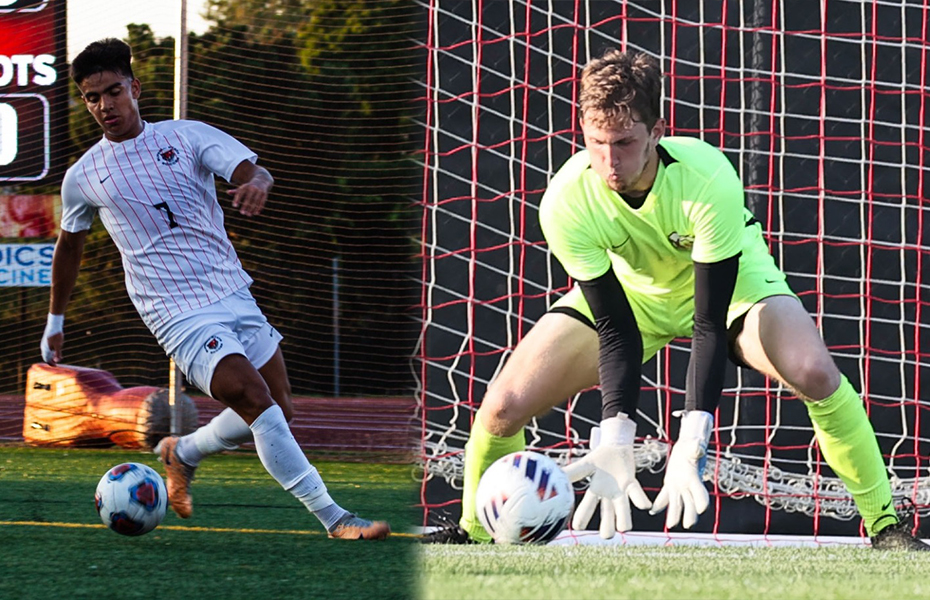 Rivera and Ott Tabbed SUNYAC Men's Soccer Athletes of the Week