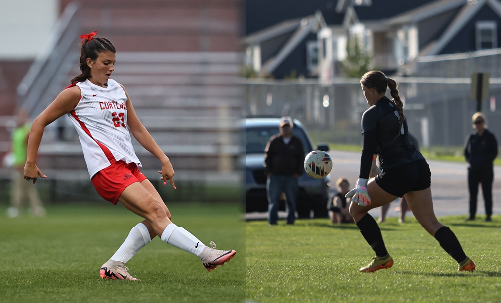 Vuotto and Szymkowiak Earn SUNYAC Women's Soccer Weekly Awards