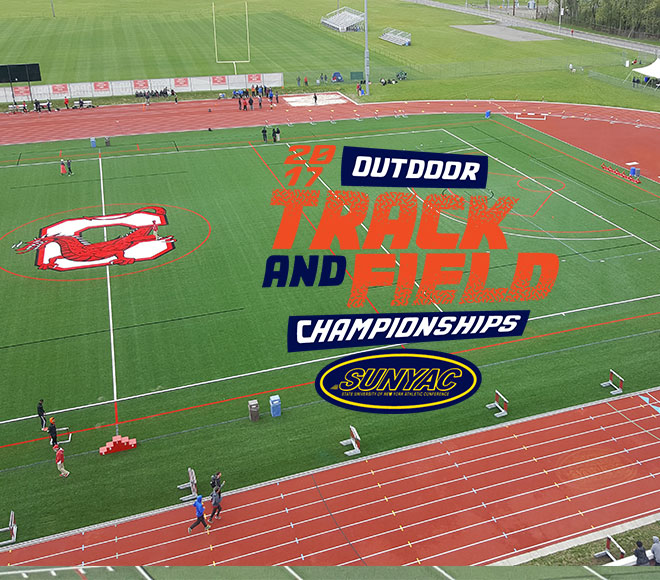 SUNYAC crowns 10 in day 1 of men's & women's track & field championship meet