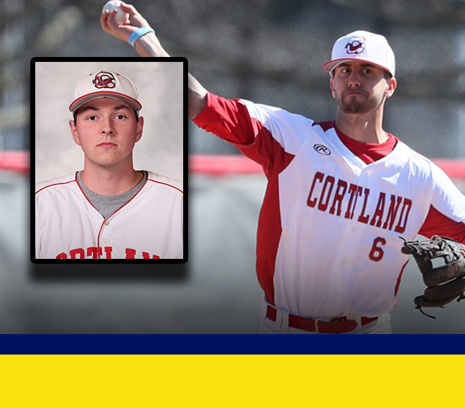 Cortland Sweeps Final Weekly Baseball Awards