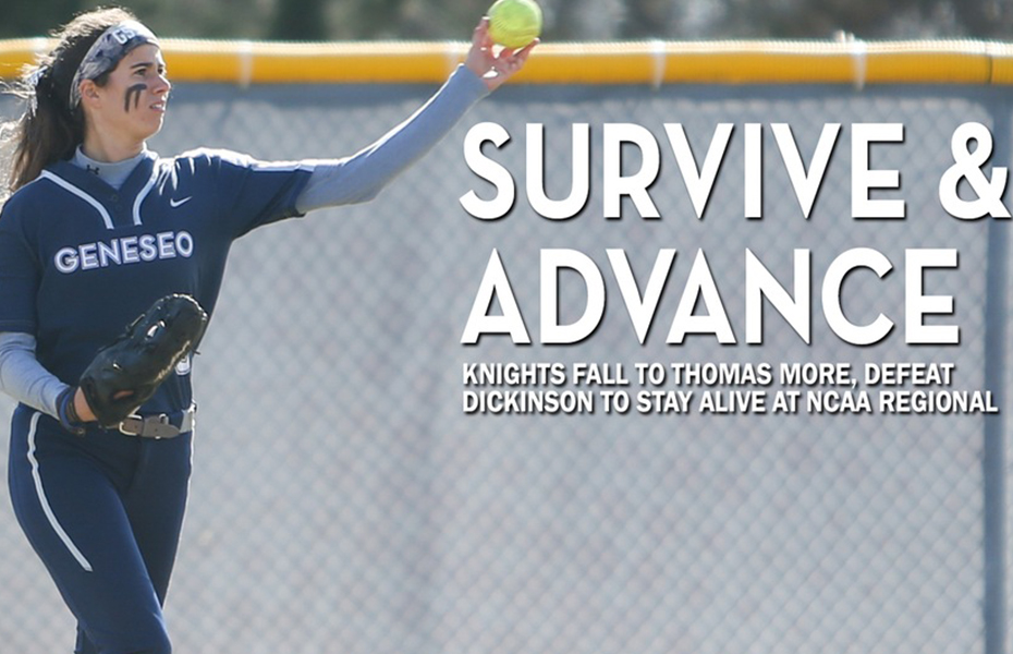 Knights Fall to Thomas More, Defeat Dickinson To Stay Alive at NCAA Regional