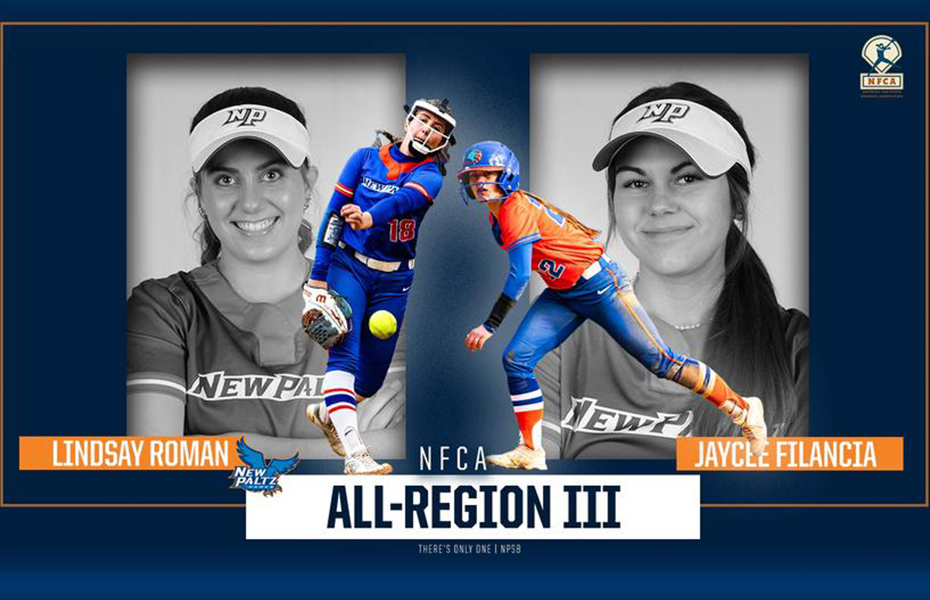 New Paltz Softball Earns Two NFCA All-Region Picks in Lindsay Roman and Jaycee Filanca
