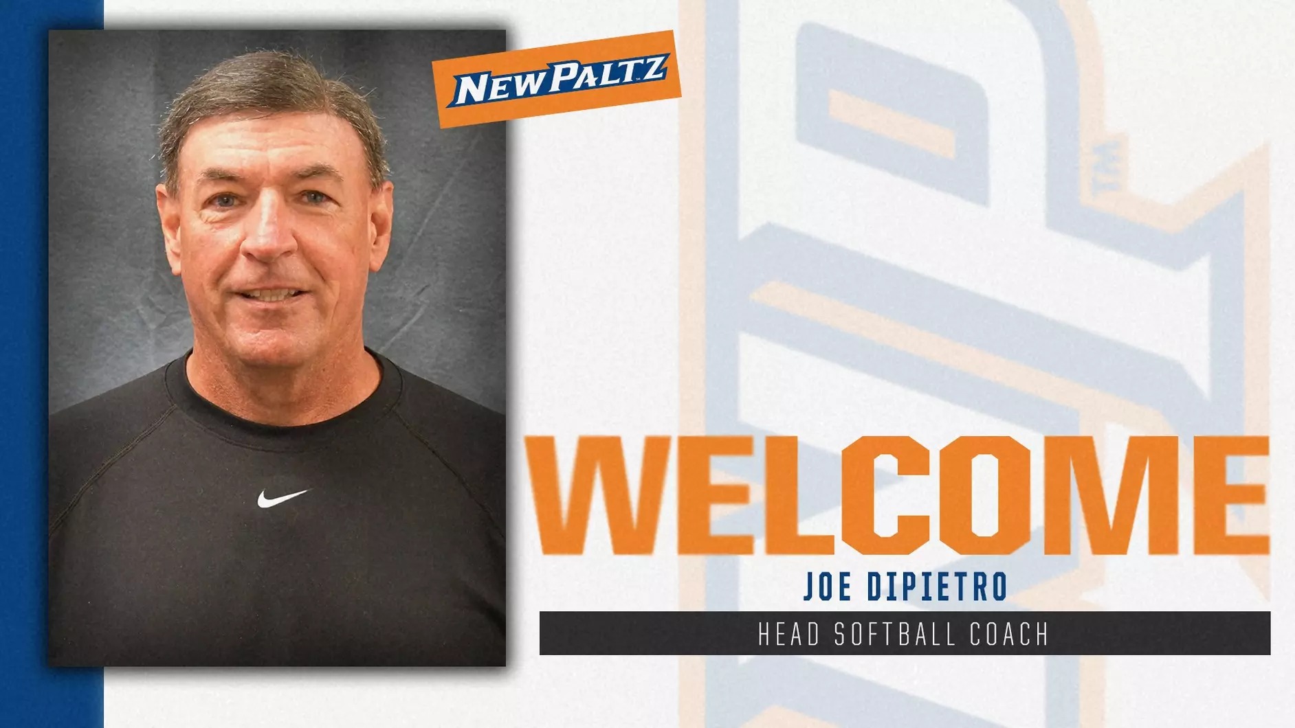 Joe DiPietro Named as the Head New Paltz Softball Coach