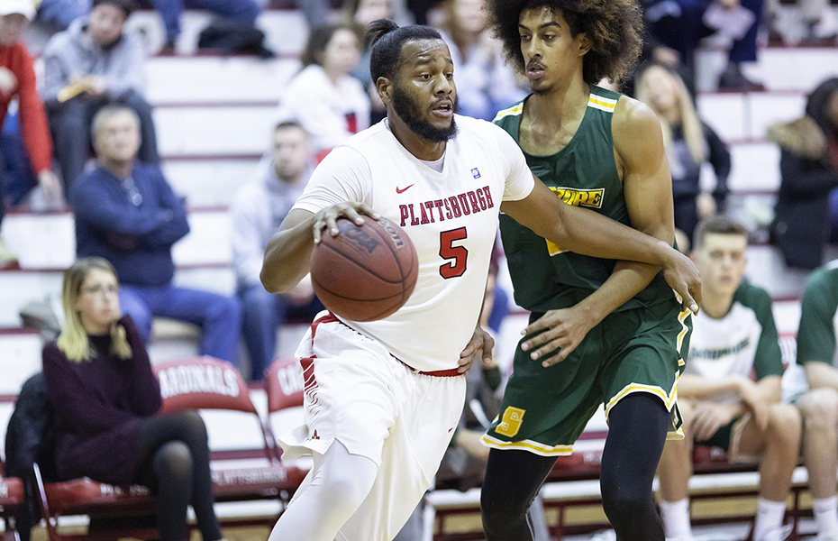 Plattsburgh's Patron selected as SUNYAC Men's Basketball Athlete of the Week