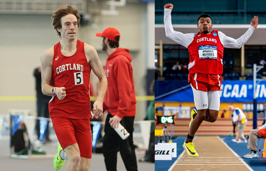 Brignall and Hughes Earn SUNYAC Men's Track & Field Weekly Awards