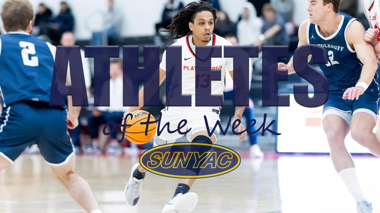 SUNYAC Athletes of the Week - February 9, 2026