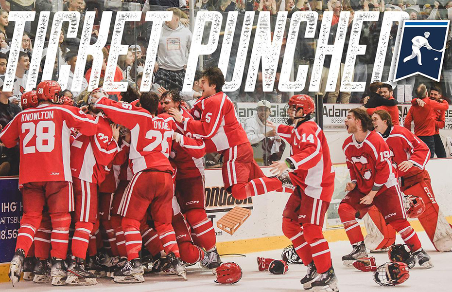 Cortland to Travel to Plymouth State for NCAA Men's Hockey First Round Saturday