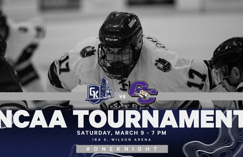 Geneseo Men's Ice Hockey Earns NCAA Tournament Bid, Set To Host Curry on Sat. March 9