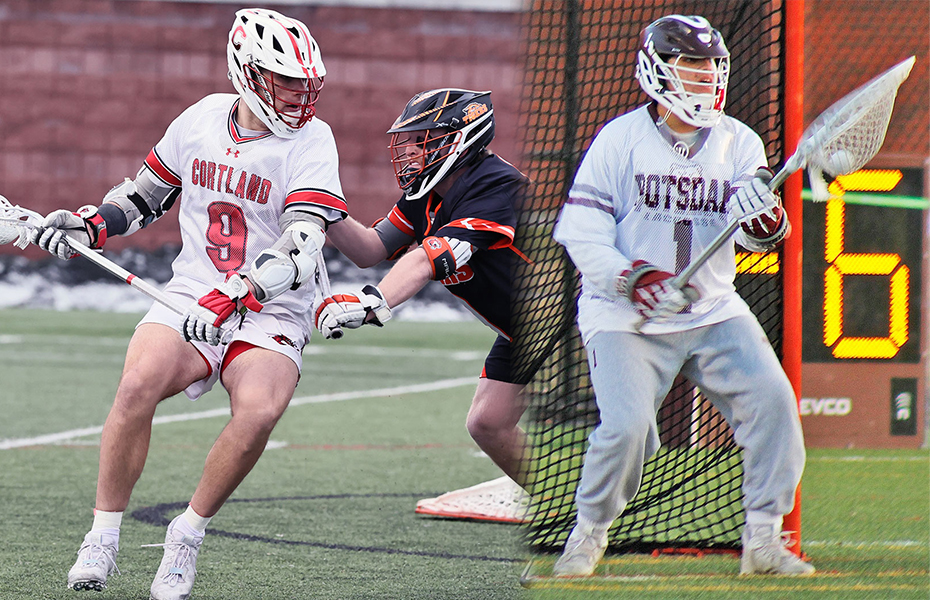 Yancey and Thompson Named SUNYAC Men's Lacrosse Athletes of the Week