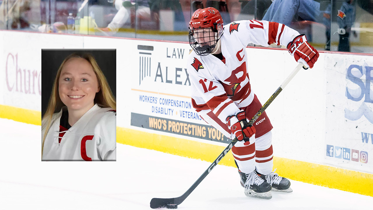 Mattie Norton Named 2025 SUNYAC Women's Ice Hockey Scholar Athlete of the Year