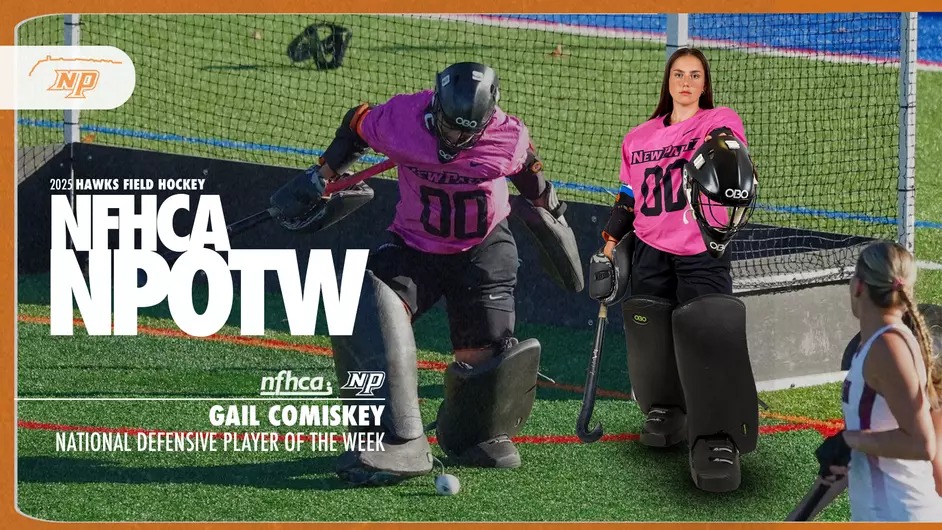 Comiskey Named NFHCA Division III National Defensive Player of the Week