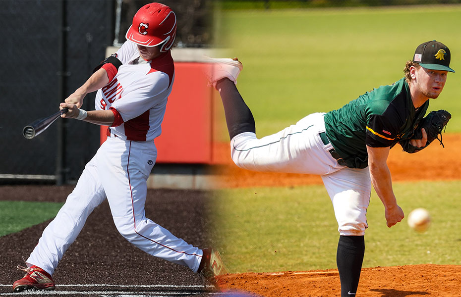 Bonacci and Huffman Honored with SUNYAC Baseball Weekly Awards