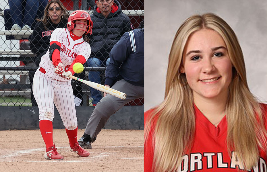 Cortland Sweeps SUNYAC Softball Athlete of the Week Honors