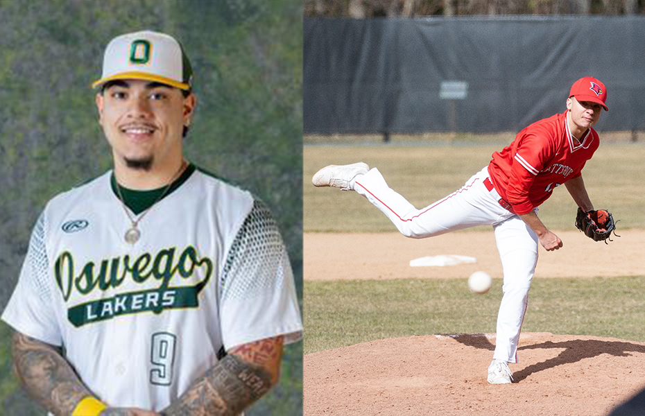 Featherstone and Mordecki Take SUNYAC Baseball Weekly Honors