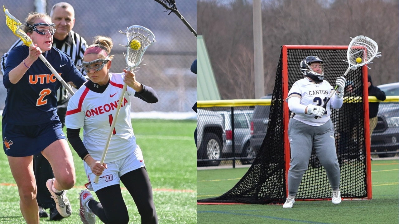 Moore and Scott Take Home SUNYAC Women's Lacrosse Athlete of the Week Honors