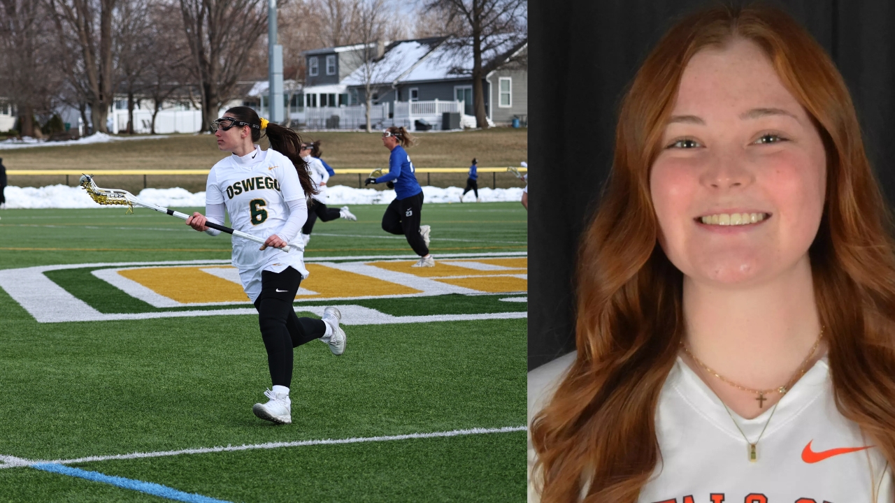 Winn and Lum Take Home SUNYAC Women's Lacrosse Athlete of the Week Honors