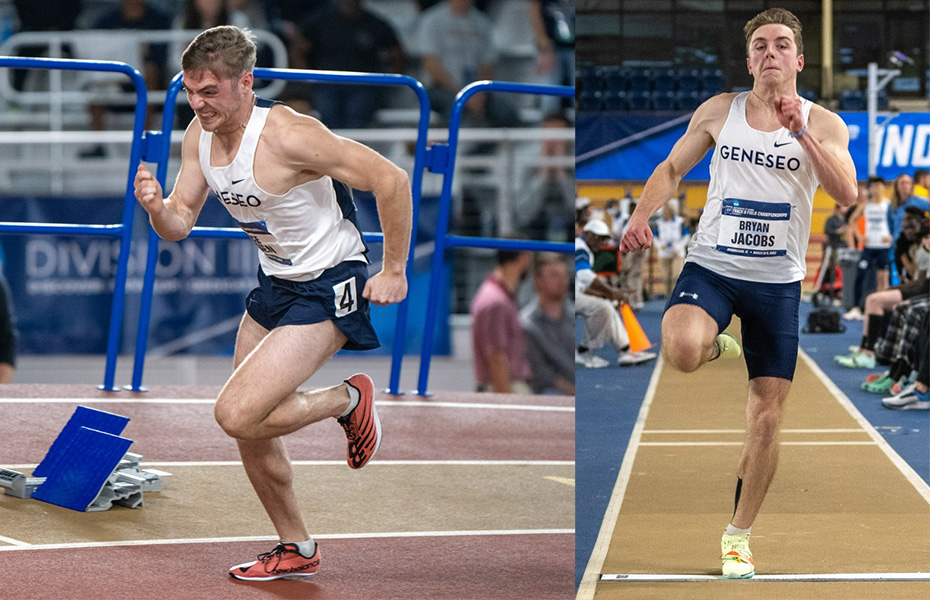 Geneseo Sweeps Men's Indoor Track & Field Weekly Honors