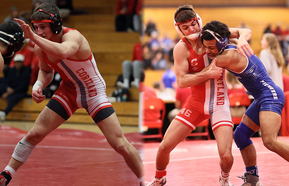 Cortland's Centrone and Futia Earn SUNYAC Men's Wrestling Weekly Honors