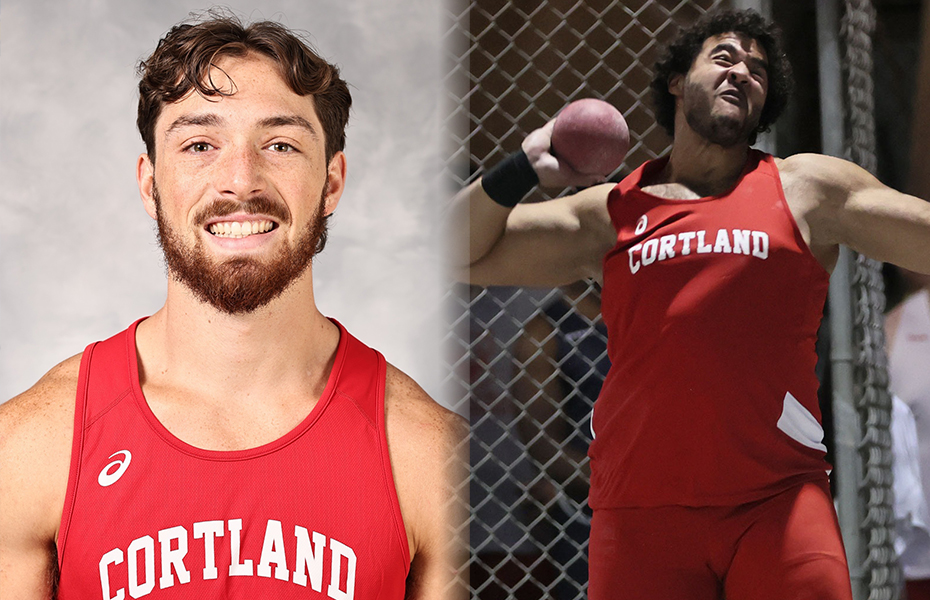 Jeffes and Brunache Repeat as SUNYAC Men's Indoor Track and Field Athletes