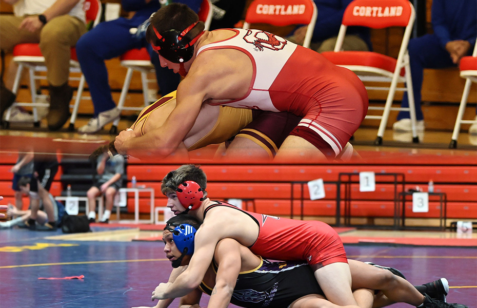 Centrone and Maby Take SUNYAC Men's Wrestling Weekly Awards