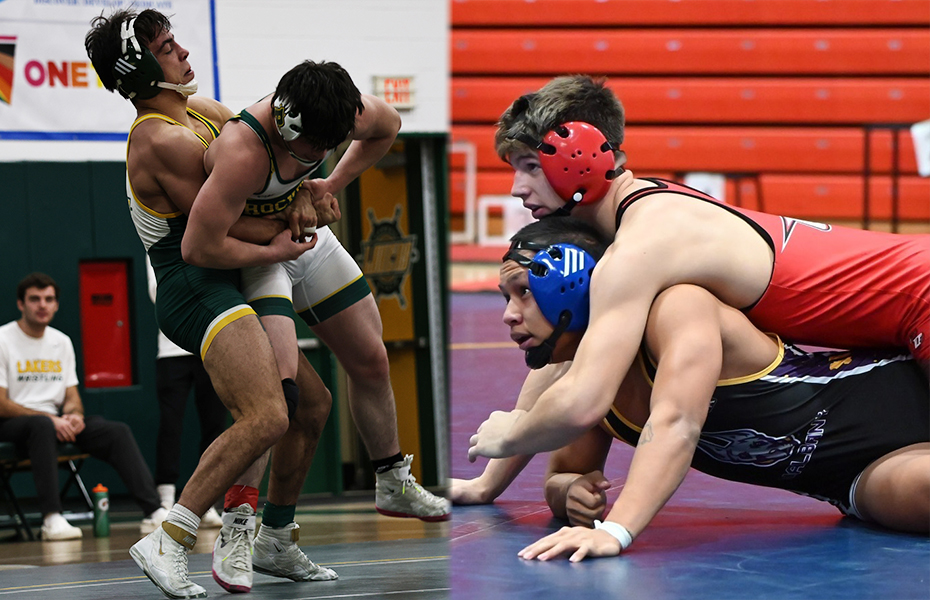 Rossini and Maby Earn SUNYAC Men's Wrestling Weekly Awards