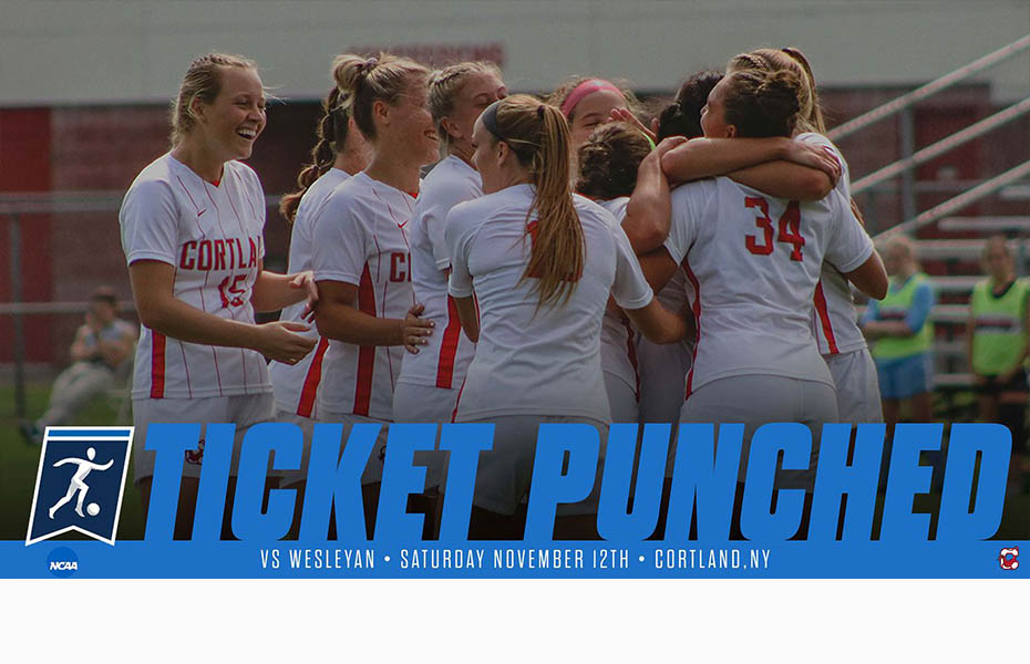 Cortland Hosting NCAA Women's Soccer Four-Team Regional Saturday and Sunday