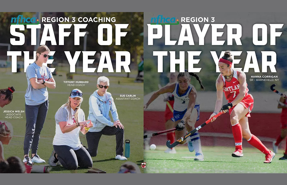 Hanna Corrigan Honored as 2024 NFHCA Region 3 Player of the Year; Tiffany Hubbard and Assistants Named Regional Coaching Staff of the Year