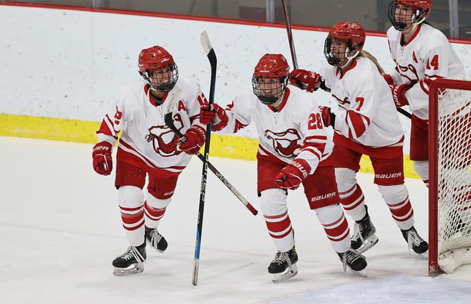 Cortland Women's Ice Hockey Rallies Past Oswego, 2-1, in SUNYAC Semifinals