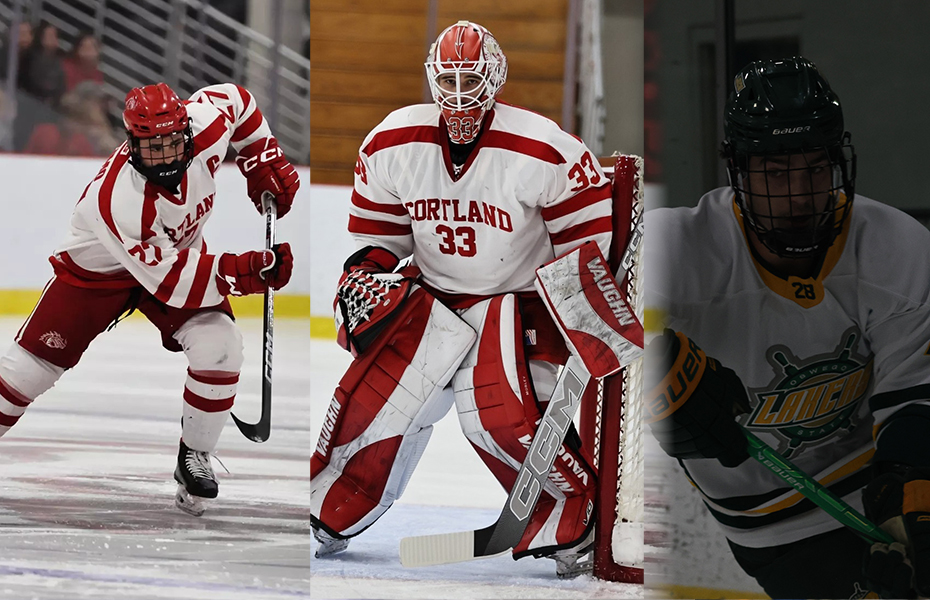 Settimo, Mobley and Burke Take SUNYAC Men's Ice Hockey Weekly Honors