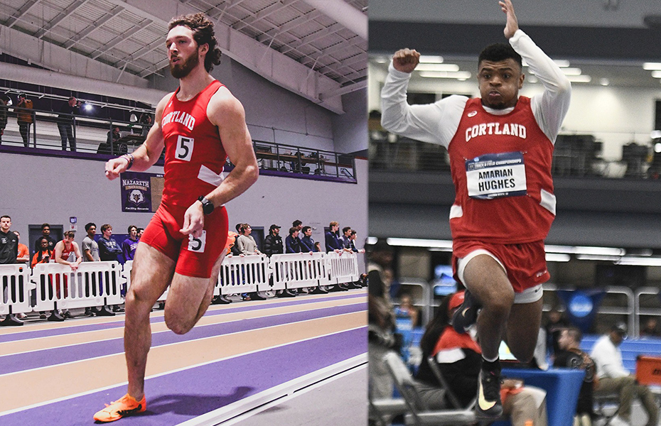 Jeffes and Hughes Take SUNYAC Men's Indoor Track & Field Weekly Awards