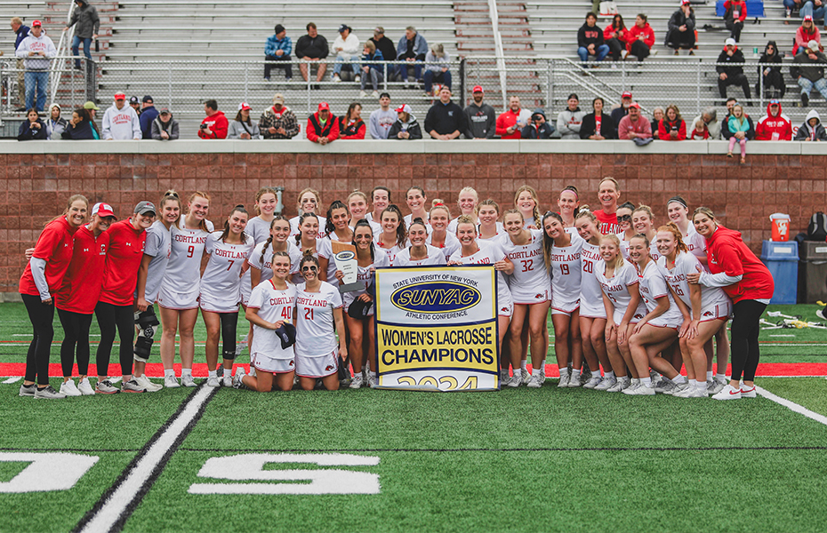 Cortland No. 1 in 2025 SUNYAC Women's Lacrosse Preseason Poll