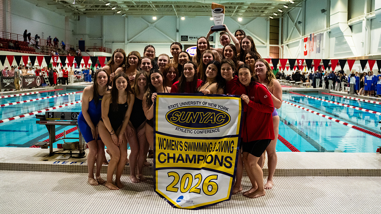 Cortland Wins 2026 SUNYAC Women's Swimming & Diving Championship