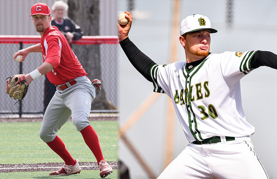 Cortland's Coleman and Brockport's Huffman Tabbed with PrestoSports Baseball Weekly Awards