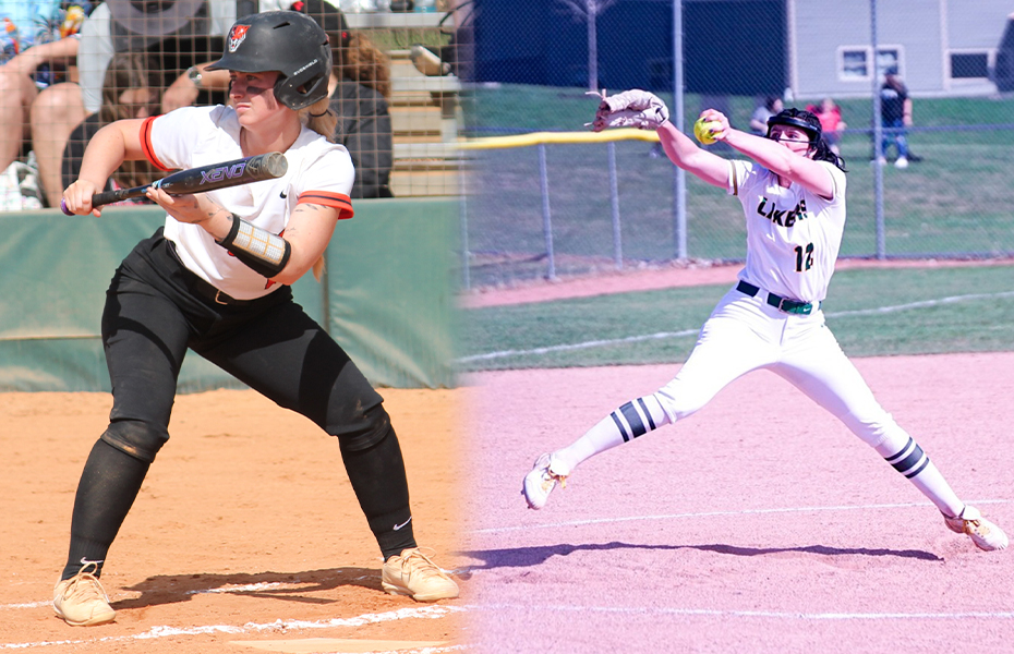 Bielicki and Higgins Earn SUNYAC Softball Weekly Honors