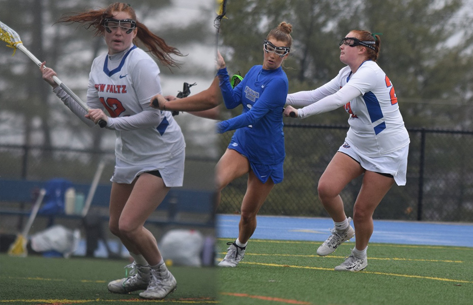 New Paltz Sweeps SUNYAC Women's Lacrosse Weekly Awards