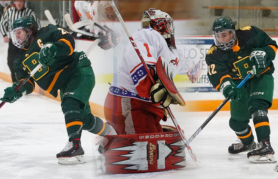 Galloway, Durante and Sanchez Take SUNYAC Ice Hockey Weekly Awards