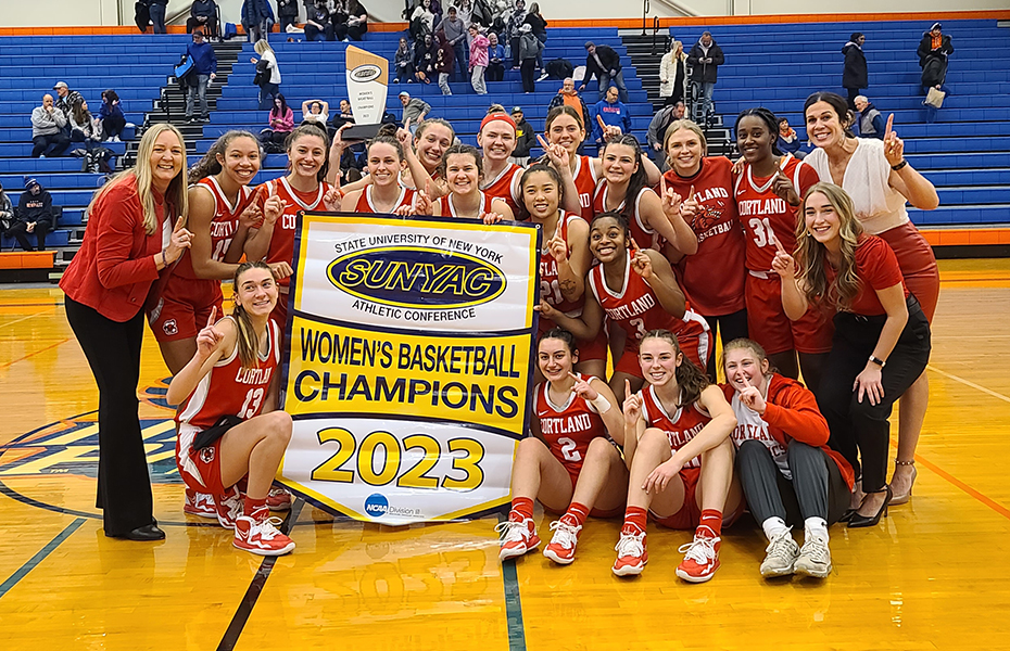 Cortland Captures 2023 SUNYAC Women's Basketball Title