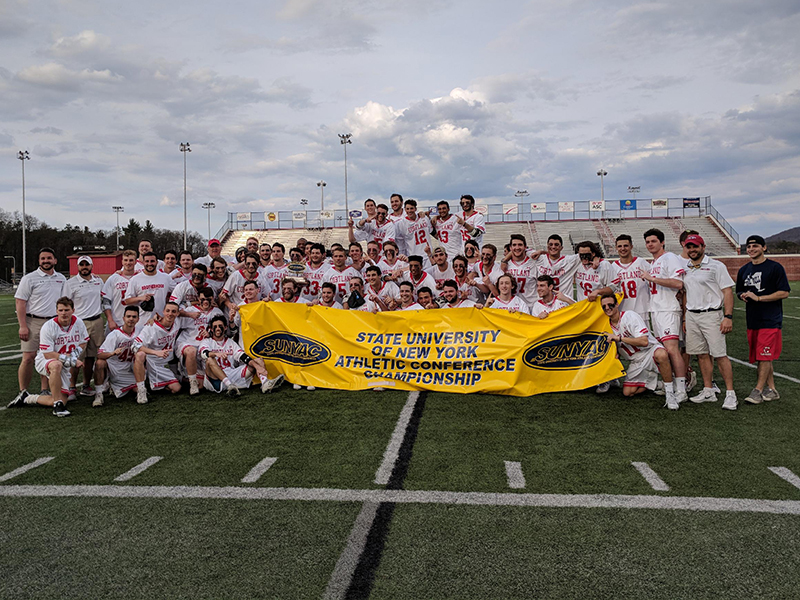Cortland wins SUNYAC men's lacrosse championship