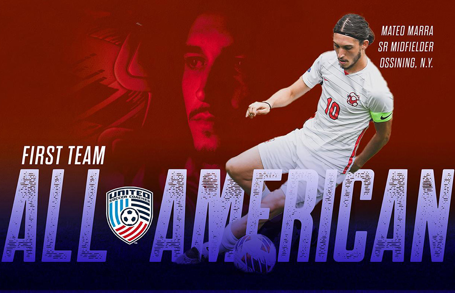 Cortland's Mateo Marra Named Men's Soccer First Team All-American