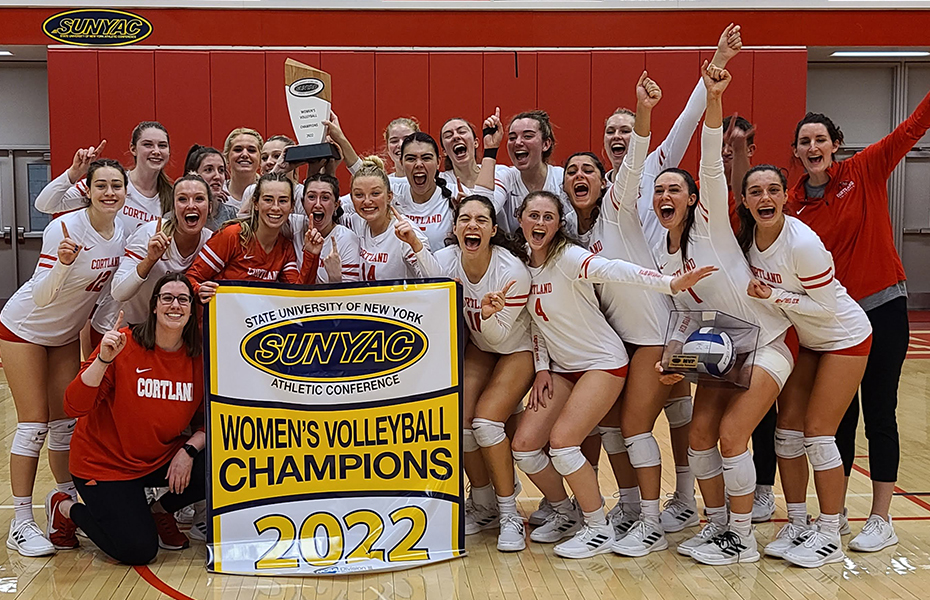 Cortland Picked No. 1 in 2023 SUNYAC Women's Volleyball Preseason Poll
