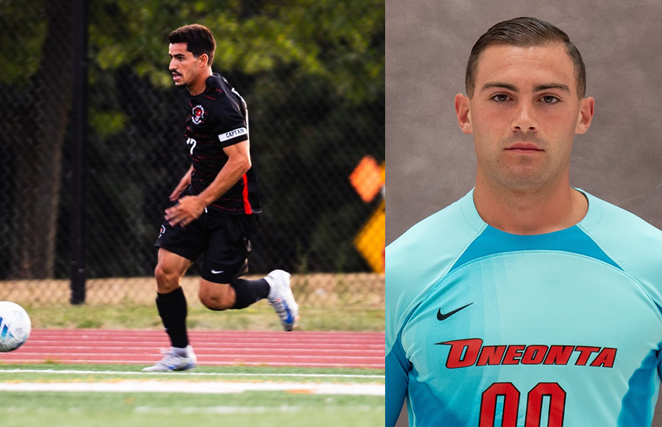 Prieto and Lucas Take SUNYAC Men's Soccer Weekly Awards