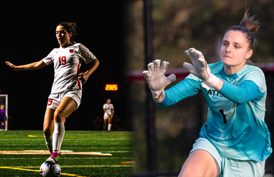 Kilmer and Haley Tabbed SUNYAC Women's Soccer Athletes of the Week